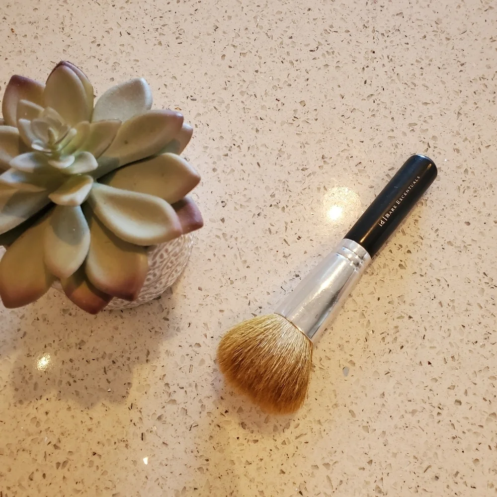 Bare Escentuals Full Flawless Face Brush Makeup Powder Cosmetic Foundation Brush
